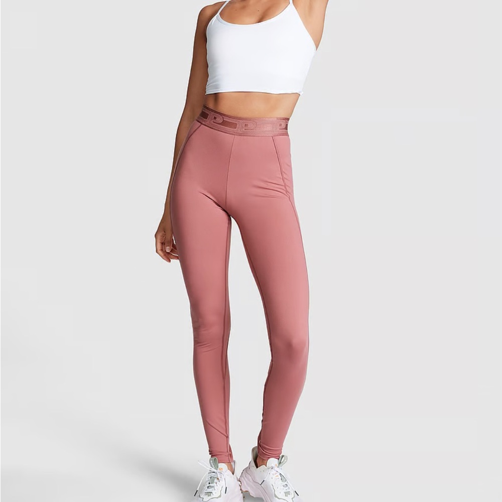 Victoria secret pink soft begonia ultimate high waist leggings NWT
